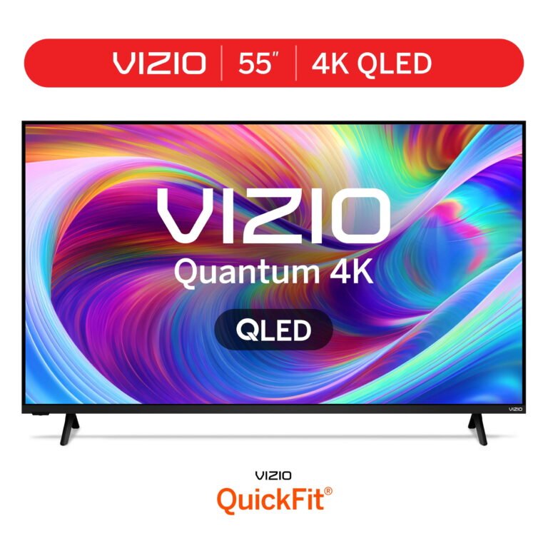 VIZIO 55 in Class Quantum 4K QLED HDR Smart TV, VQD55R-10