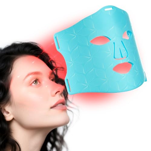 ECOVYRA 7 Light Modes Wireless Portable LED Red Light Mask