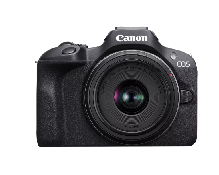 Canon EOS R100 Mirrorless Camera with RF-S 18-45mm F4.5-6.3 IS STM Lens Kit (Refurbished)