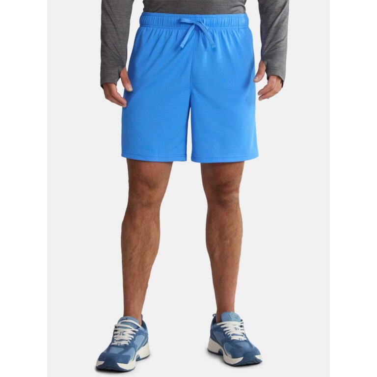 Men's and Big Men's 7 in Inseam Athletic Shorts, 5XL