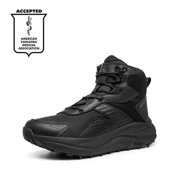 NORTIV 8 Men's Waterproof Wide Toe Hiking Boots (SNHB25001M)