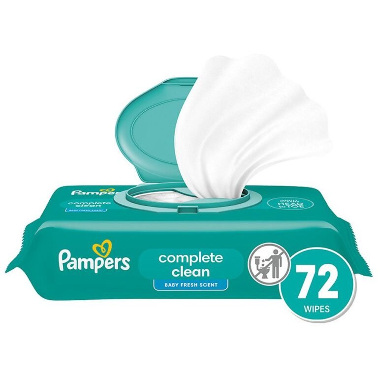 Pampers Complete Clean Baby Wipes, Fresh Scent, 72 count